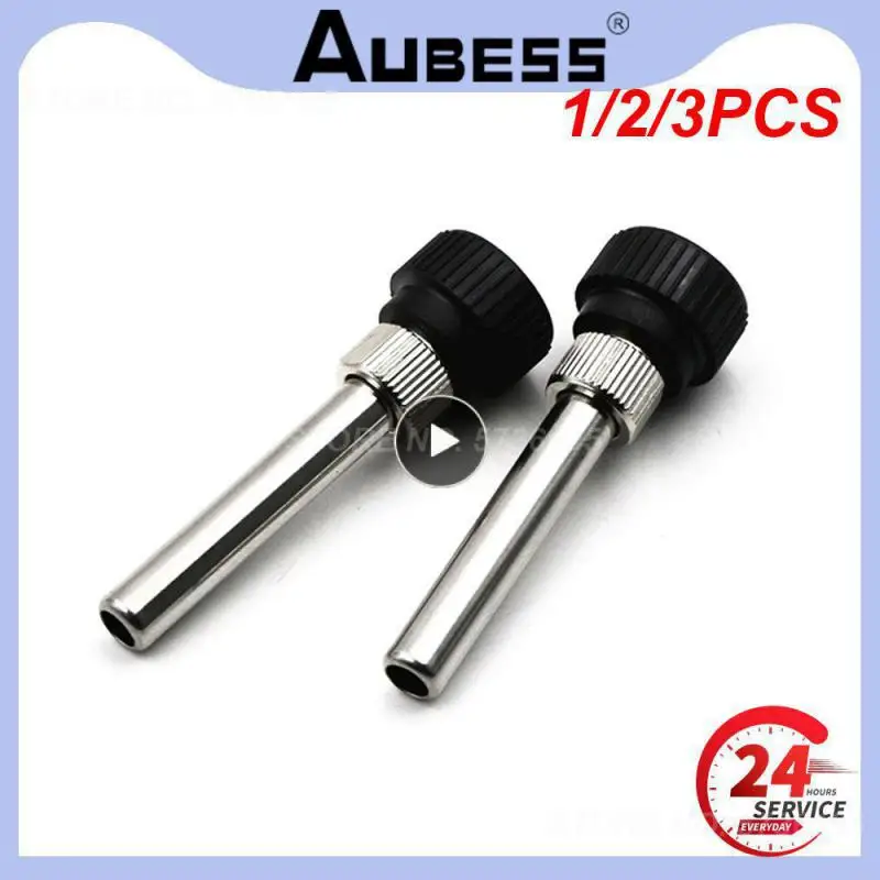 

1/2/3PCS Socket+Nut+Electric Wood Head,Soldering Station Iron Handle Accessories for 936 Iron head Cannula Iron Tip Bushing