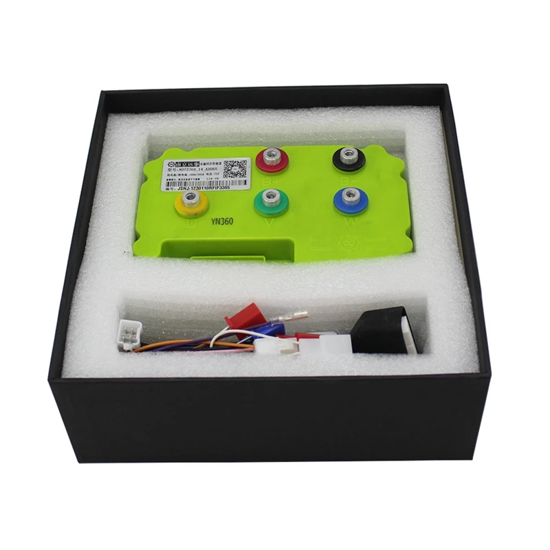 Top!-Ndfardrive ND72360 60V-72V 190A DC Sine Wave Electric Scooter Bluetooth Debugging Programming Motor Controller