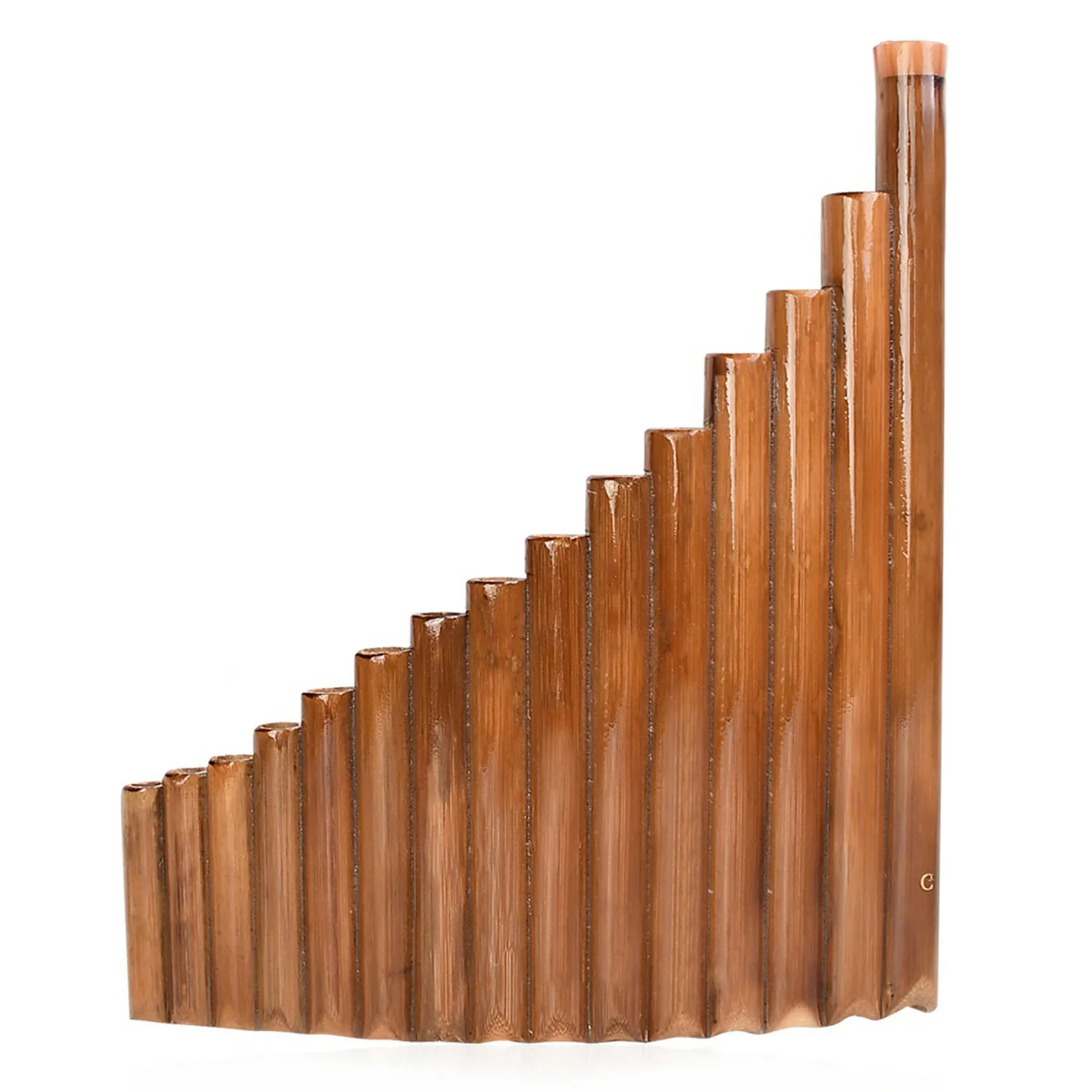 G-tune Pan Flute Woodwind Chinese Traditional Musical Instrument Natural Bamboo Bamboo Panpipes Left / Right Hand 15 Pipes pan flute,bamboo flute,woodwind flute
