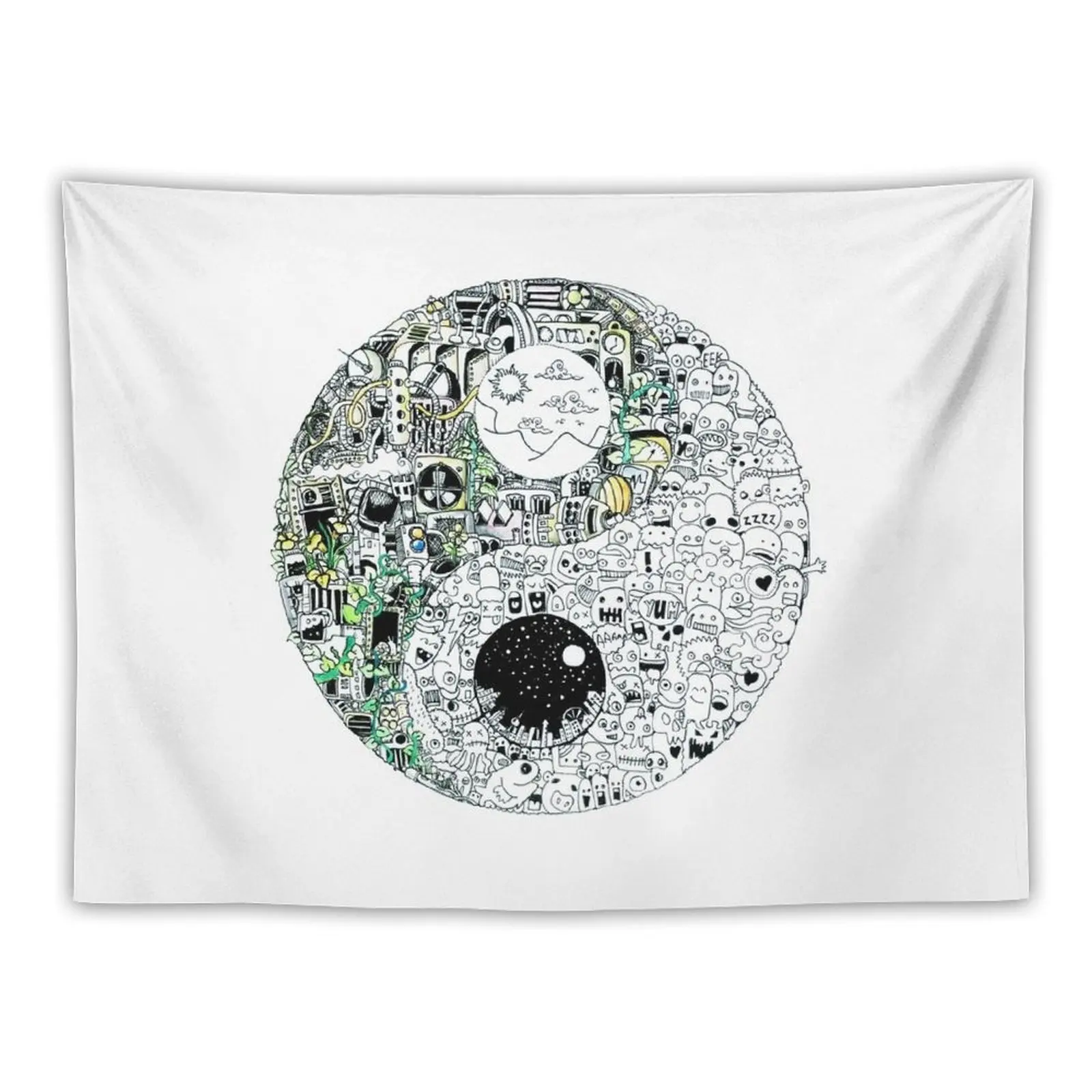 

Ying Yang Tapestry Decor For Bedroom Luxury Living Room Decoration Tapestry