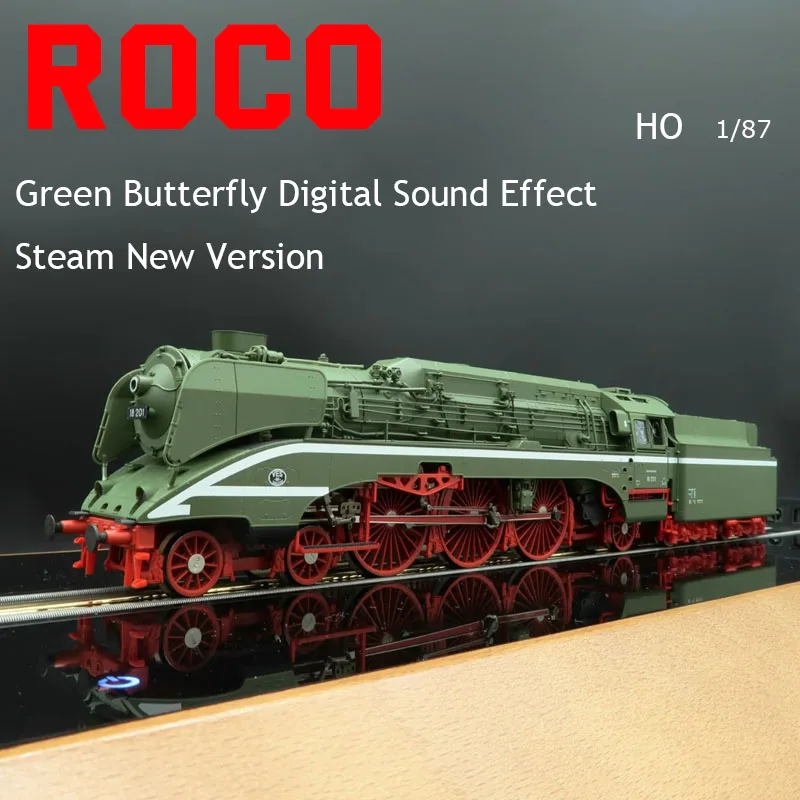 ROCO HO 1/87 蒸気機関車モデル 7110006 BR18 201 グリーン