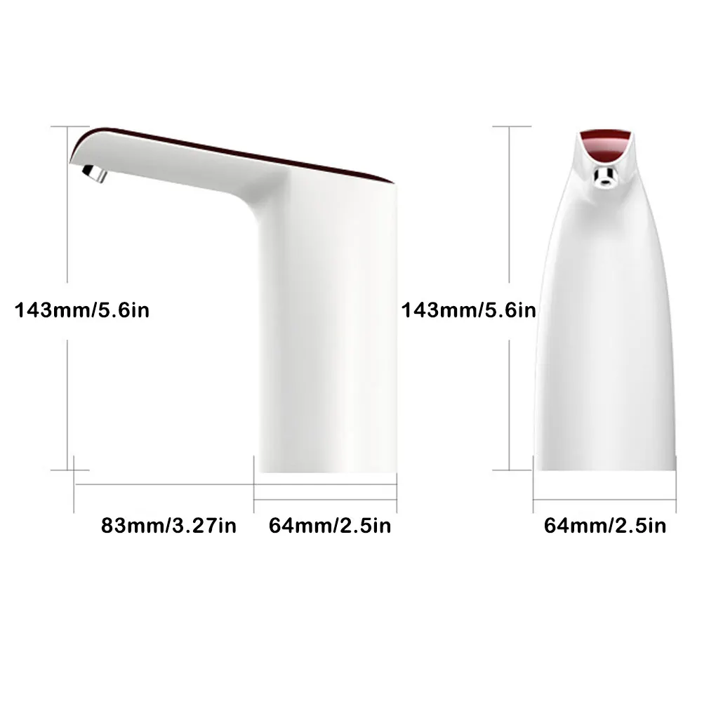 Electric Water Bottle Pump Drinking Water Pumps Convenient Bottle Tap images - 6