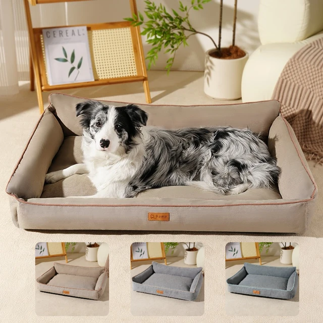 Dog Bed Four Season Universal Large Space Removable Waterproof Pet Nest Non Slip Pet Sleeping Beds Supplies Dog Accessories