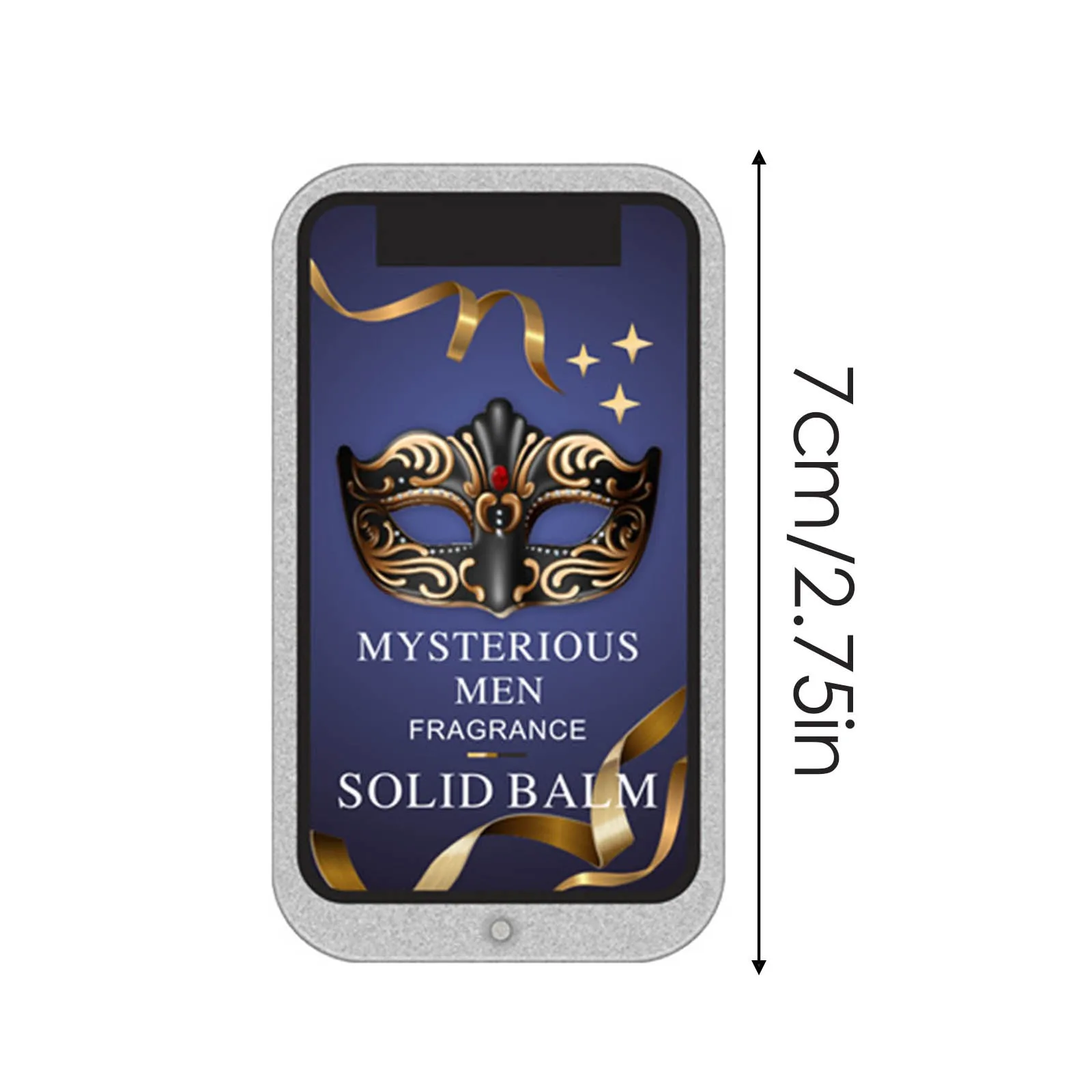 Solid Perfume Balm 2pc Portable Compact Refillable