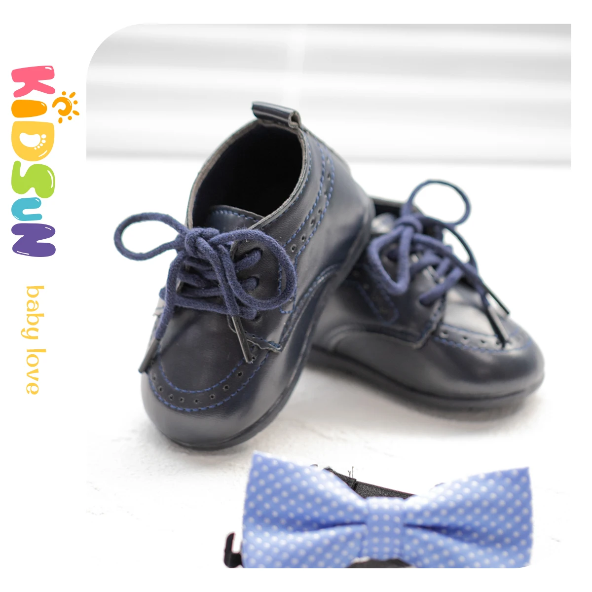 Klassische Schnürschuhe Babys chuhe Frühling Jungen und Mädchen britischen Stil Babys chuhe mehrfarbige Baby Gummis ohlen rutsch feste Wanderschuhe – Detail 9