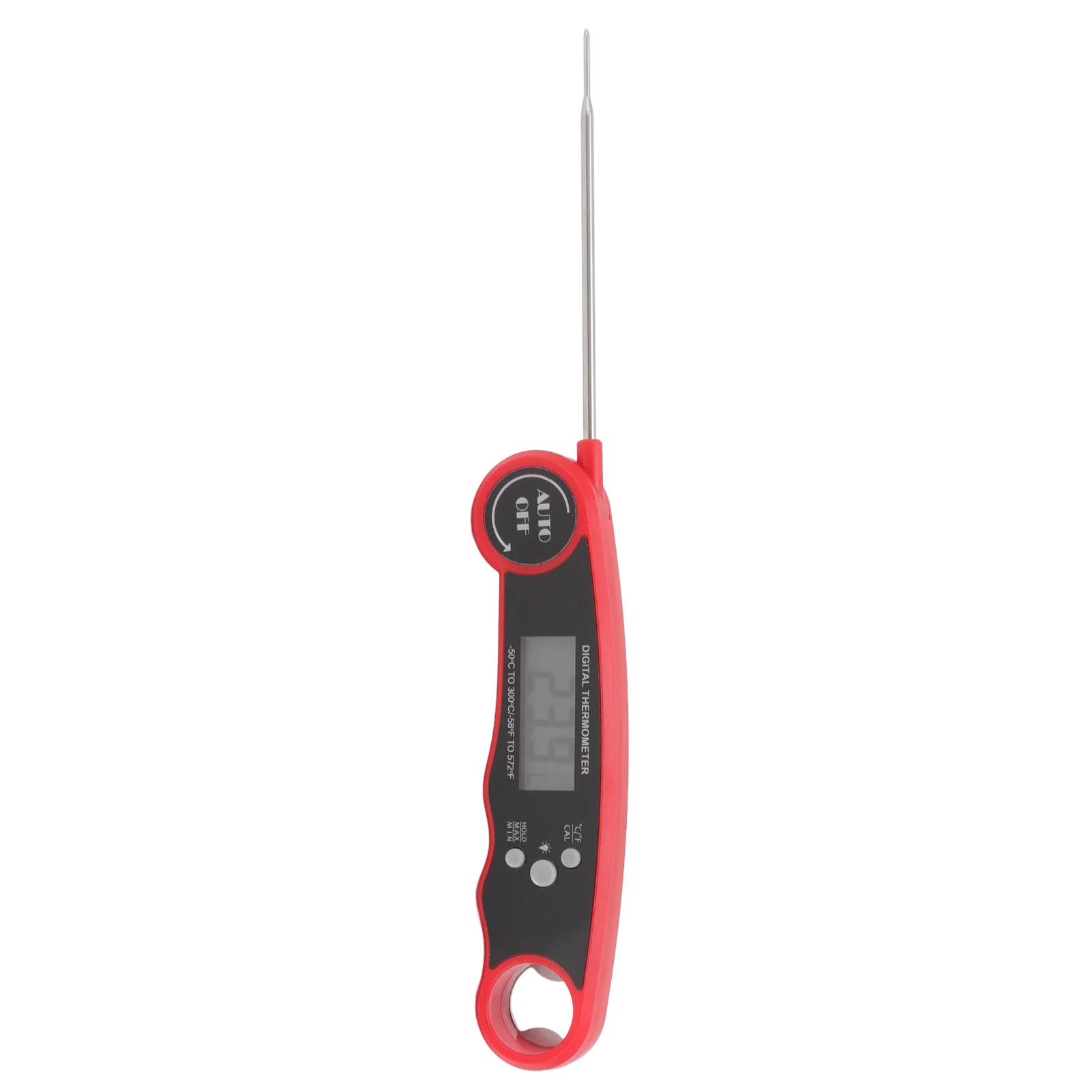 Kitchen Thermometer Digital Small Error Meat Thermometer Stainless Steel Probe Magnet High Stability for Kitchen for Grilling