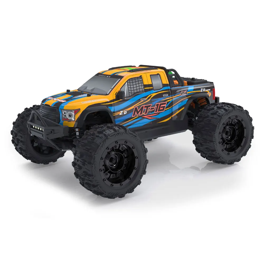 ZD ̽ MT-16 1:16 195mm RCī 4 2.4GHZ    Ʈ ε ڵ 2845 귯ø  35A ESC 3S 80Km/h