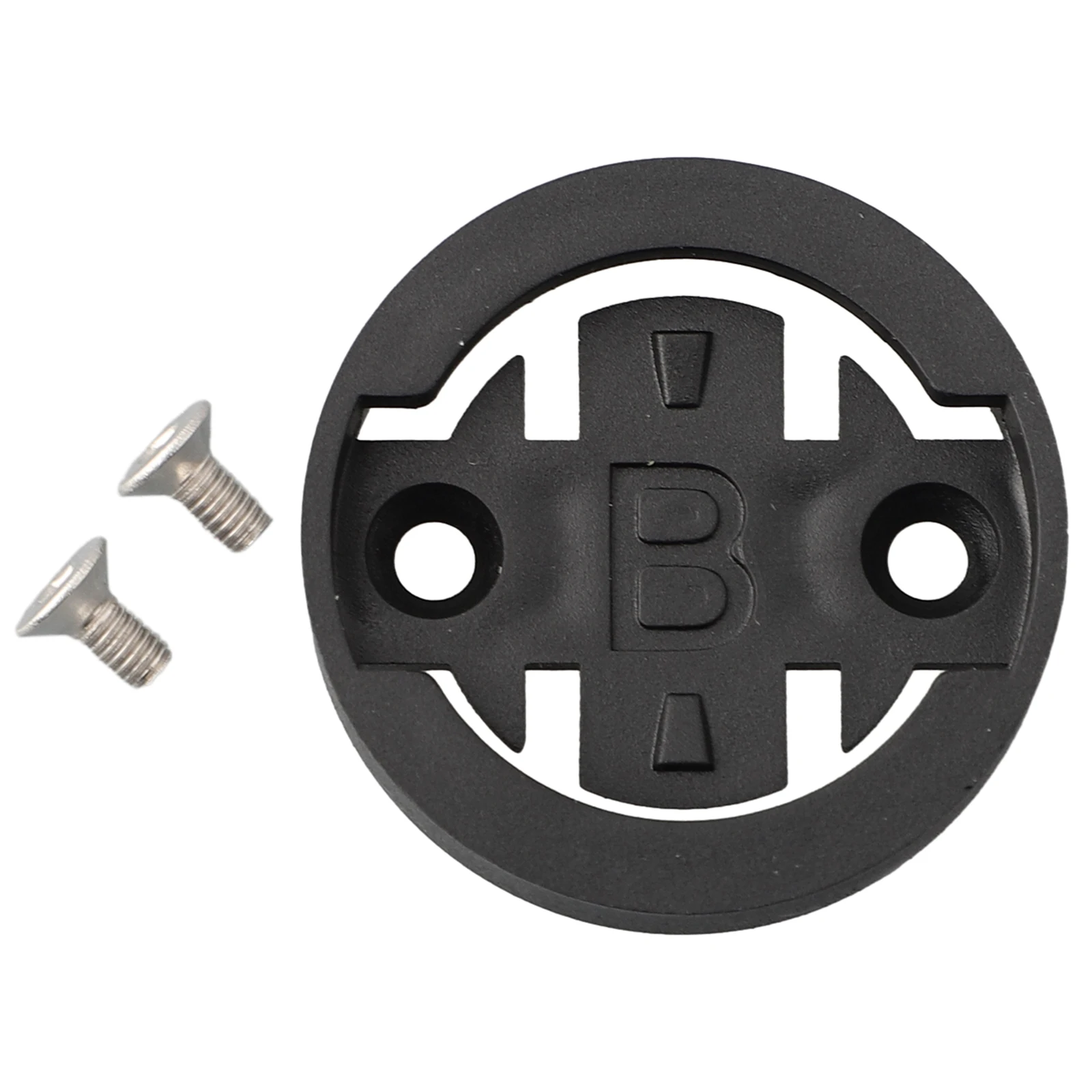 

Bike Computer Mount Insert Kit Stopwatch Mount Bracket For Garmin/ Wahoo/ Bryton/ Cateye ABS Plastic Black Bicycle Accessories