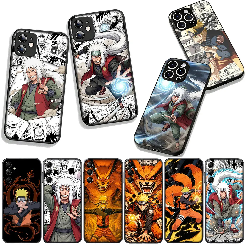 Cartoon Jiraiya Naruto Anime Phone Cover