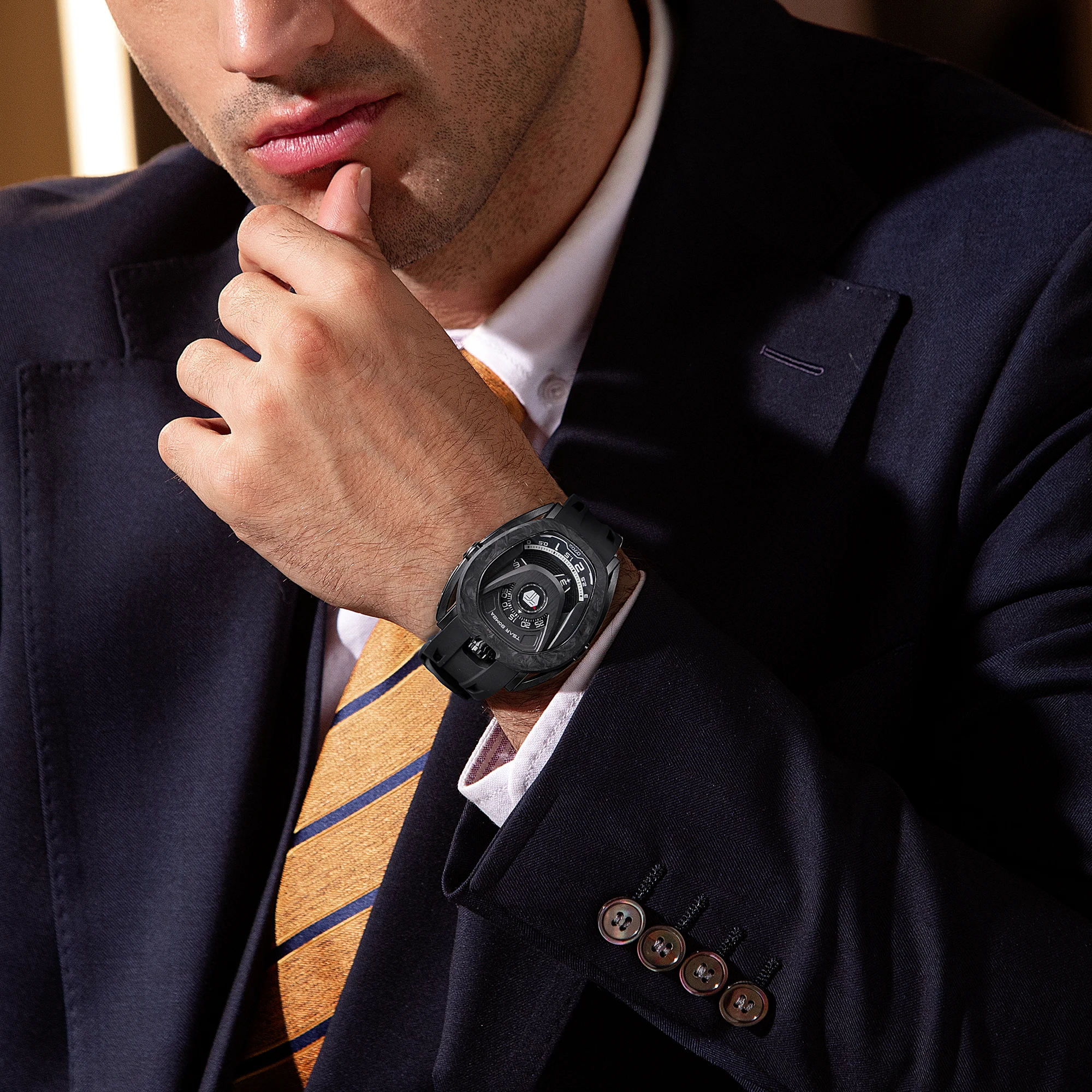 TSAR BOMBA brand fully automatic mechanical watch fashion trend men's watch