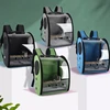 Parrot Backpack Carriers Bag Pet Bird Bubble Backpack Transparent Travel Cage with Stand Perch Cup for Travel Hiking Use 1