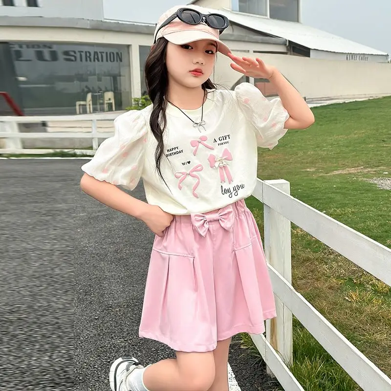 fashion nova lace up dress Fashion Solid Color Girls Sequin Dress Lace Mesh Short Sleeve Kids Girl Evening Gown Summer Girls Party Dresses 4-10 Years