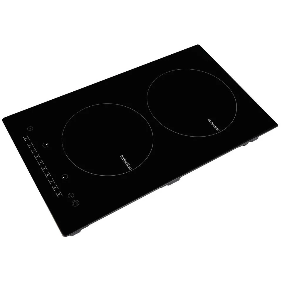 110V Touch Induction Cooktop 2 Burner Induction Cooker Electric Stove Top 1800W