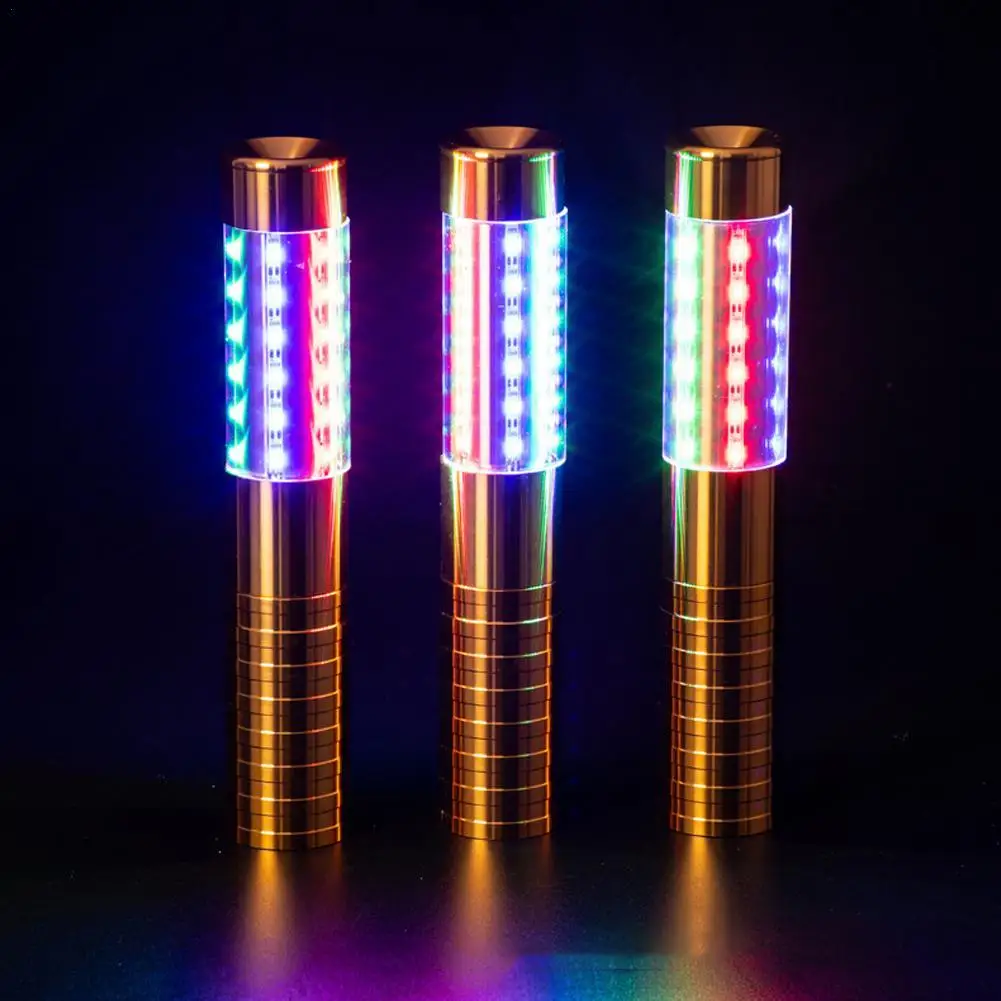 

2pcs Bar LED Strobe Baton Champagne Wine Bottle Service Sparkler For VIP Nightclub KTV Bar LED Flash Sticks Bottle Flash Baton