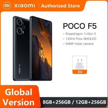 글로벌 버전 POCO F5 G 스냅드래곤 7 + 세대 2 옥타 코어 120Hz AMOLED 도트 디스플레이 64MP 트리플 카메라 OIS 67W NFC