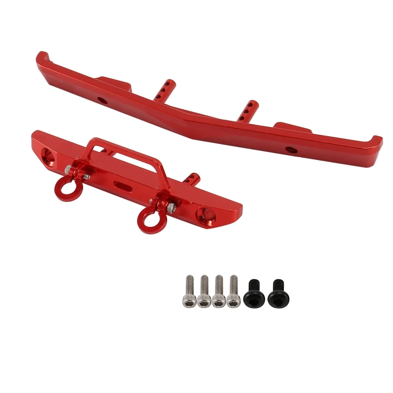 

Комплект металлических передних бамперов 2 шт. для Axial SCX24 90081 AXI00001 1/24 RC Crawler Car Parts