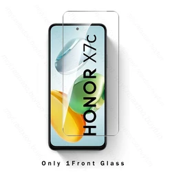 Enhanced Protection Set: 6-in-1 Tempered Glass and Camera Lens Screen Protectors for Honor X7c 5G (Only 1Front Glass)