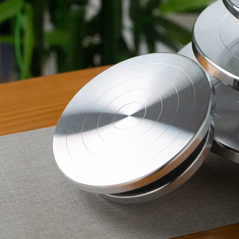 Aluminum Alloy Turntable Double Face Use 11-30CM Ceramic Clay Sculpture Platform Pottery Wheel Lazy Rotary Tools pottery wheel,ceramic tools,spinning turntable