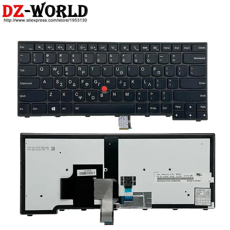 Retroiluminação do Teclado para Lenovo Thinkpad T460 gr Grego T450 T450s T440s T440 T440p L440 L450 L460 L470 Laptop 01en481 01ax323 - Imagem 4