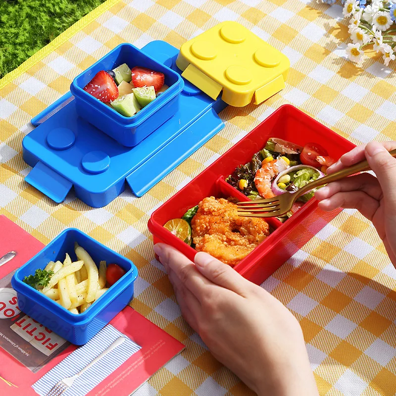 4-Compartment Bento Lunch Box – Leak-Proof, Sealed Sections For Meal Prep On-the-Go - View #5