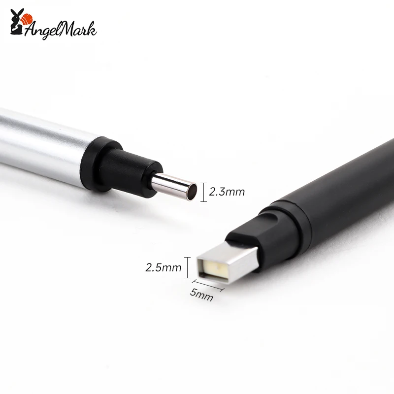 AngelMark Eraser Mechanical Rubber Refillable Pen Press Type Sketching Drawing Correction Painting Erasers Art Supplies 4