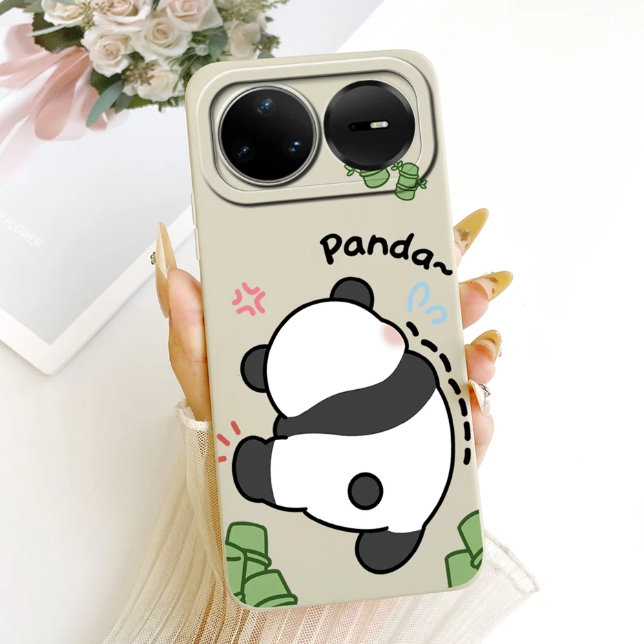 Cute Dog & Panda Cartoon Soft TPU Phone Case Cover - For Huawei Nova 15 Pro Ultra 5G