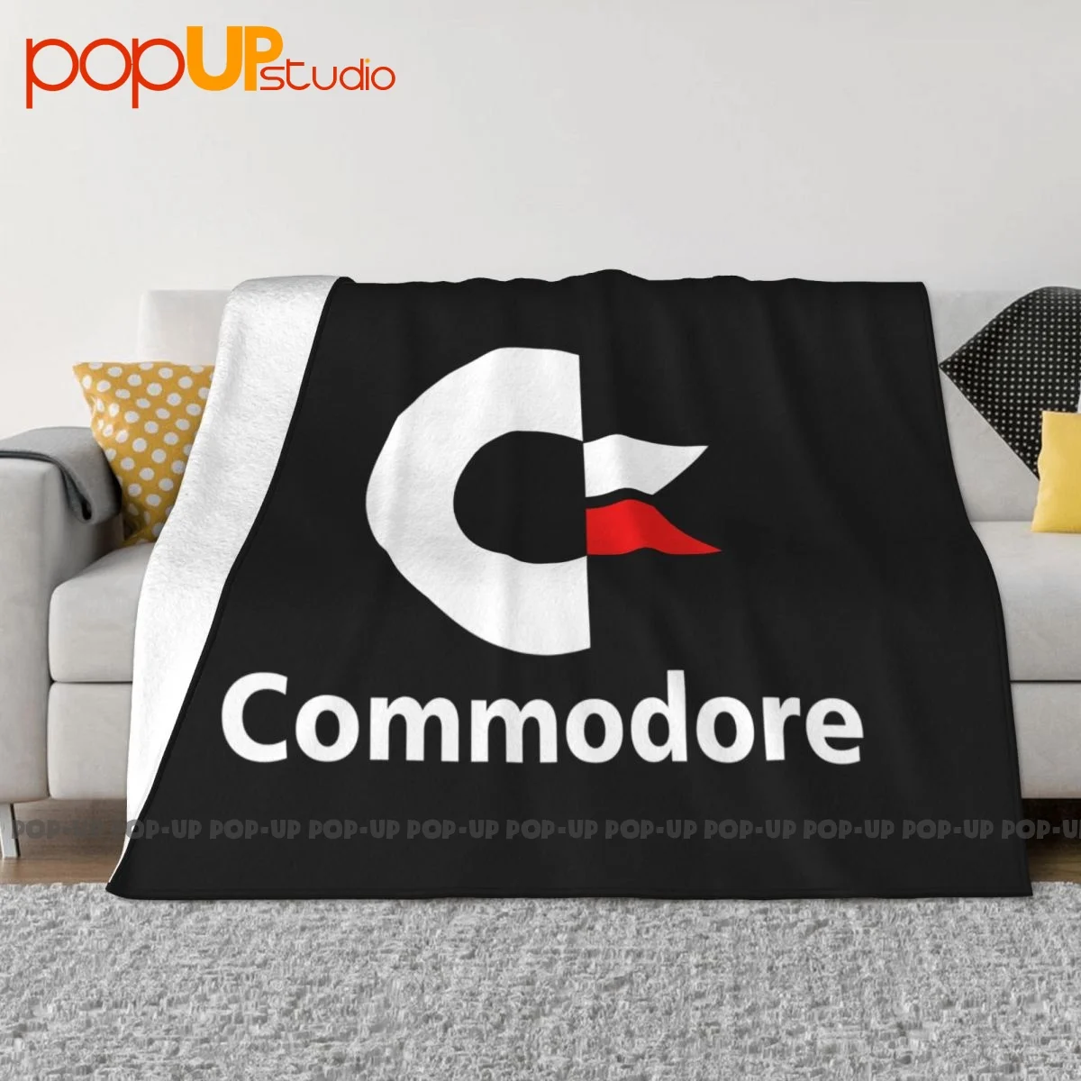 Commodore 64 Amiga Pc Gamer Tv 80S Coperta Moda Coperta Anti-Pilling