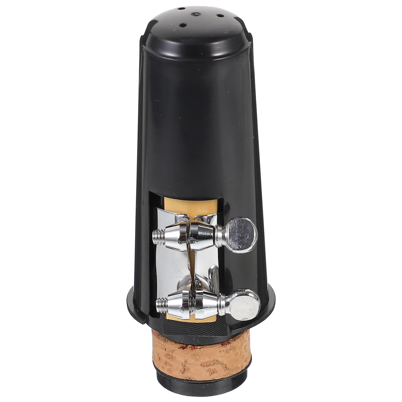 

Clarinet and Ligature Cap Component B Flat Bamboo Wind Instrument Parts Man Accessories for