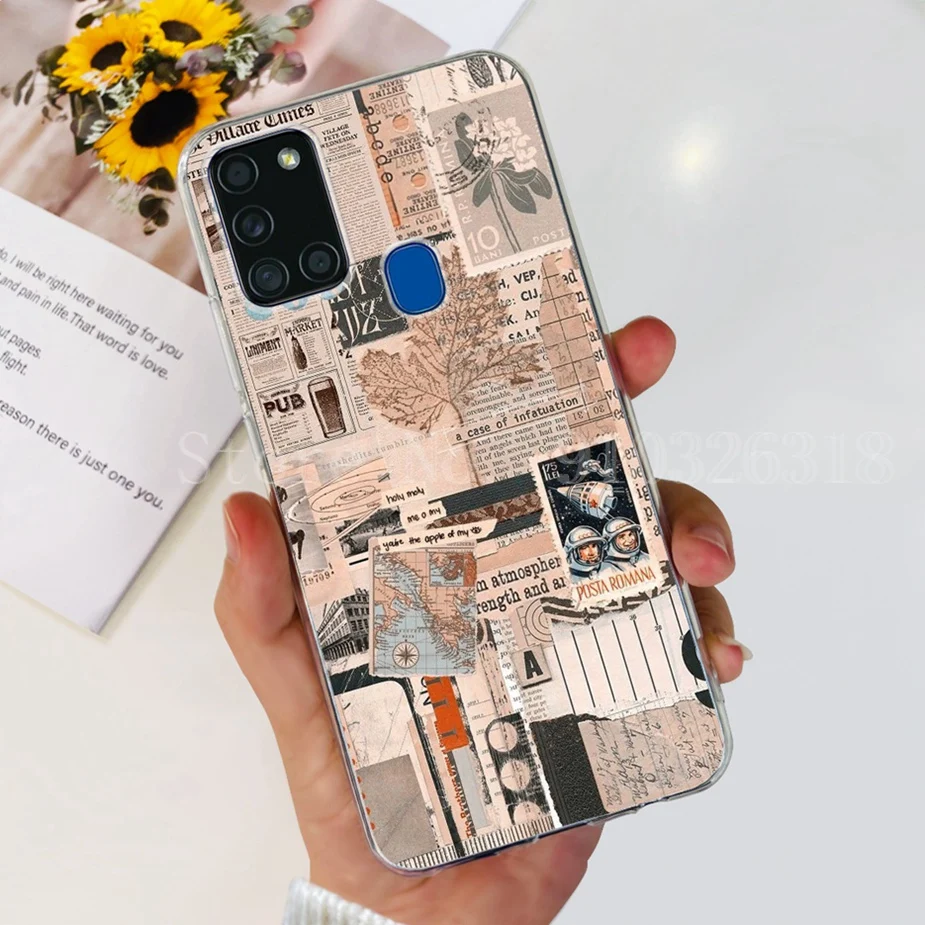 Stylish Painted Soft Slim Phone Case with Bumper