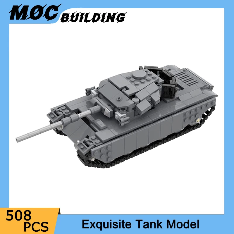 moc-decennie-s-de-construction-a41-centurion-arme-militaire-precieuse-bataille-armee-briques-a-monter-soi-meme-assemblage-dos-garcon-jouets-collection-cadeau-de-noel