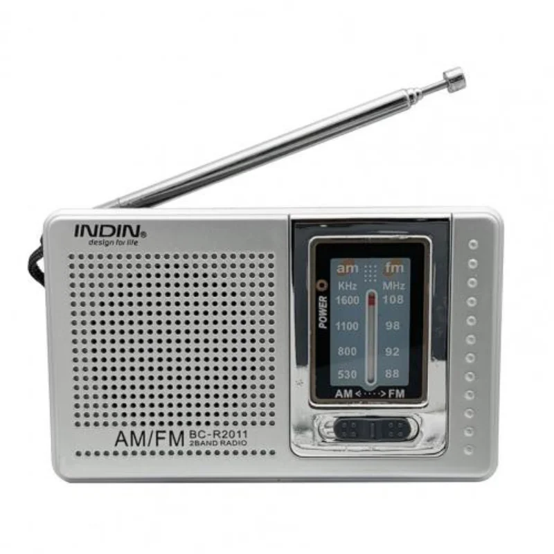 

Pocket Mini Wide Reception Telescopic Antenna BC-R2011 World FM Receiver Easy to Carry Portable AM Radio for Entertainment