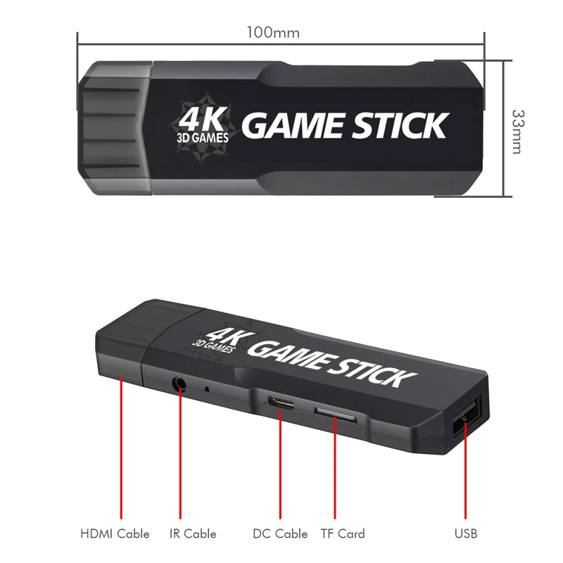Wireless Retro Game Console With 50.000+ Classic Games XT00007 - Image 4