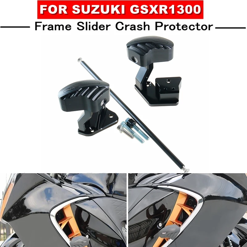 Motorcycle Bumpers Frame Slider For SUZUKI GSXR1300 Crash Protector Crash Bar Engine Guard Rail motorcycle accessories