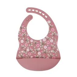 Eco - Friendly Silicone Baby Bibs - Vibrant Prints, Safe & Easy to Clean (Shenfenmeigui)