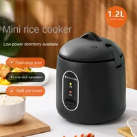 Mini Rice Cooker 1.2L Multi functional Rice Cooker Household Student Dormitory Steaming Pot 2