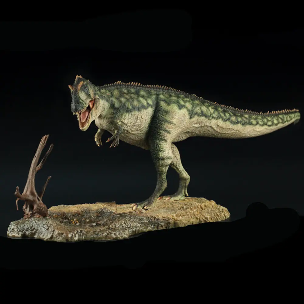 

2018 Giganotosaurus Carolin Model Jurassic Dinosaur Figure Base Ancient Biological Adult Adults Collection Toys Gift Home Decor