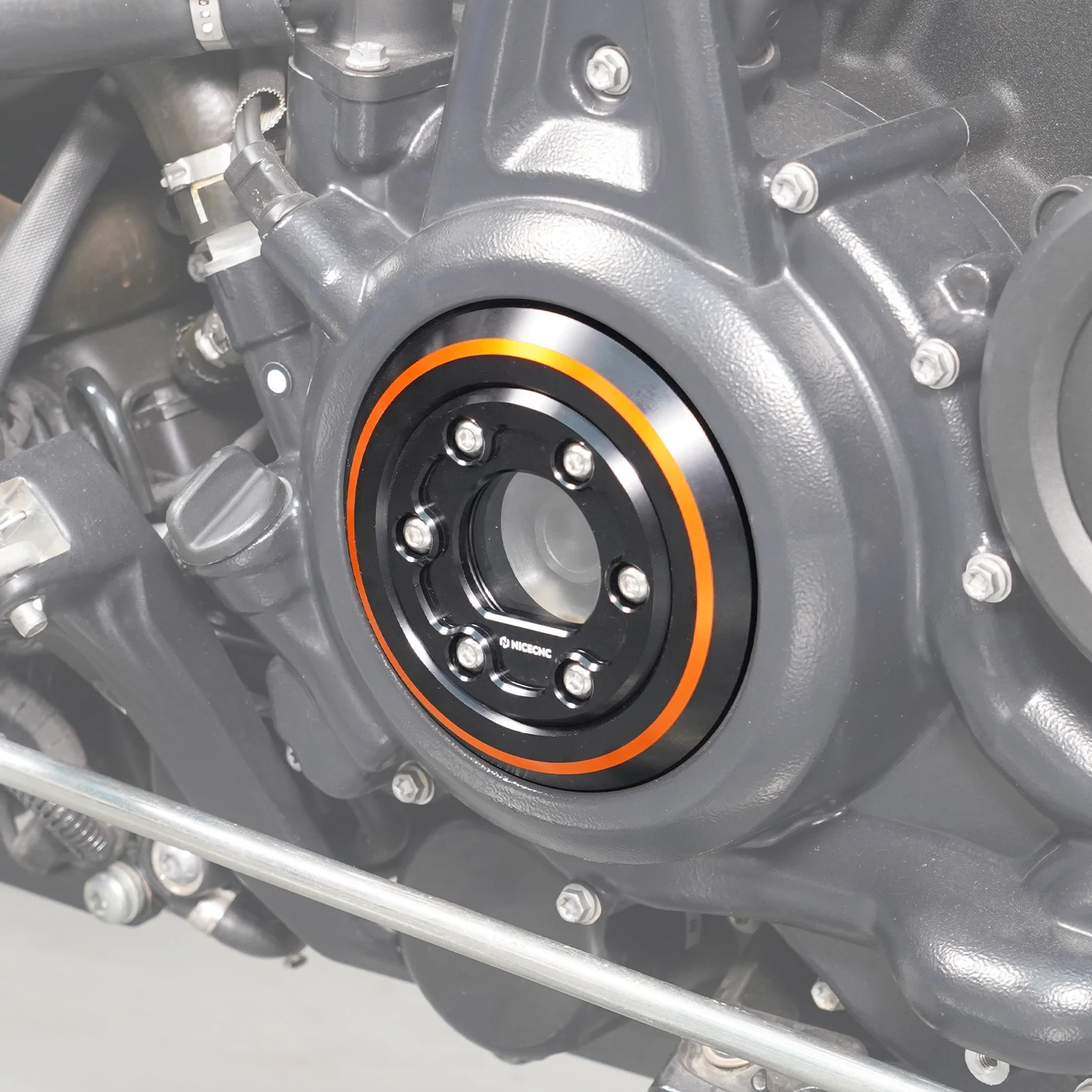 NICECNC Für Harley Sportster S RH1250S Pan America 2021-2024 2021-2024 Nightster RH975 2023-2024 Links Rechts Seite Kupplung Abdeckung – Detail 11