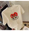 European and American neutral light luxury Korean version loose pattern summer versatile cotton T-shirt women's top 2