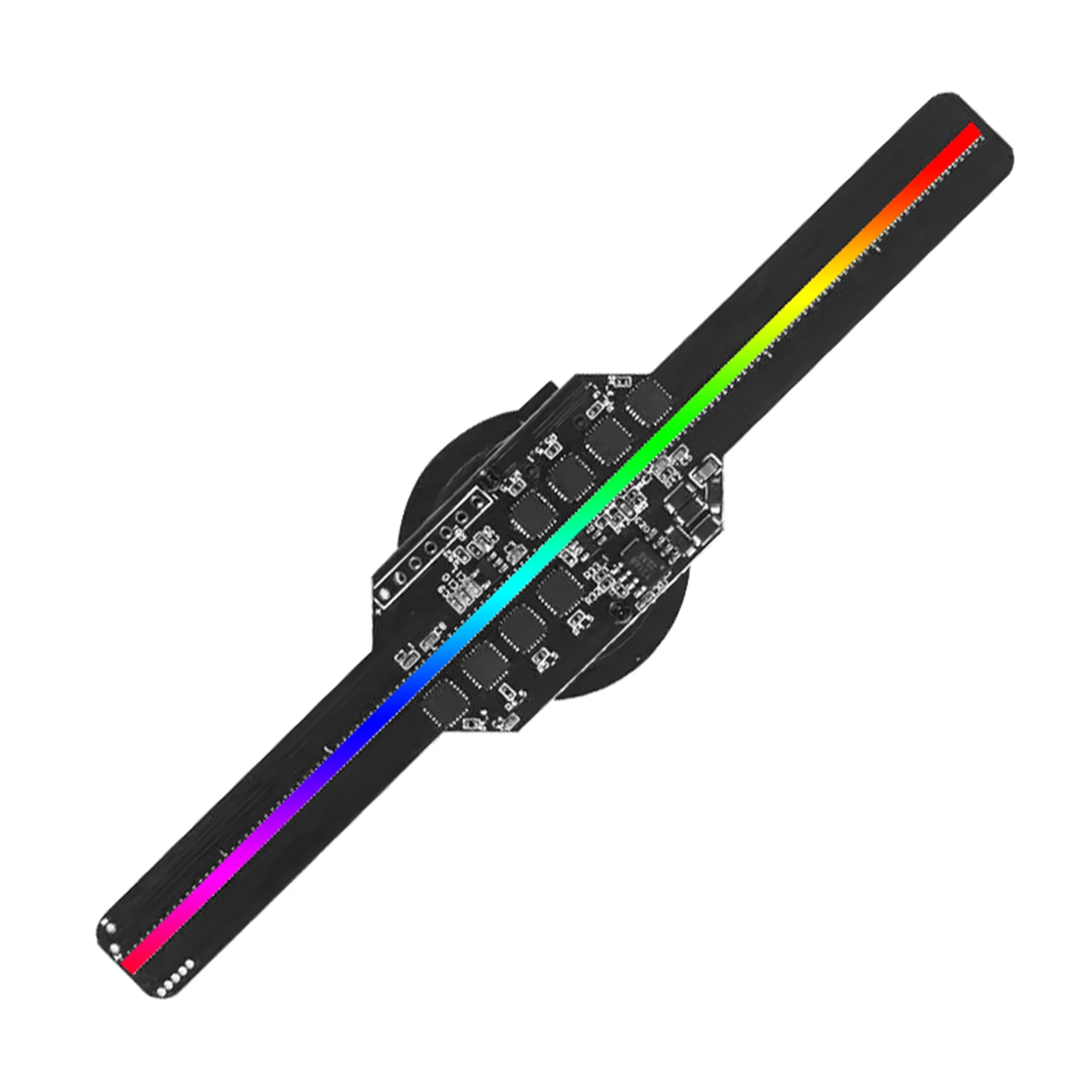 

Mini 3D Holographic Projector Holographic With Protective Cover WIFI APP Desktop Fan Screen Holographic Advertising Machine