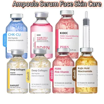 Siero Ampoule Rassodante al Collagene Peptidico, Idratante, Anti-Età, Levigante per Linee Sottili, Nutriente, Cura Quotidiana della Pelle, Luminosità Giovanile