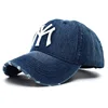 High Quality Black Blue Denim Baseball Cap for Women Snapback Hat Casquette Homme Adjustable Luxury MY Dad Hats for Men 2023 3