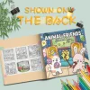 Animated Cute Animals Coloring Book: A Picture Book Adventure Featuring a Group of Friends 3