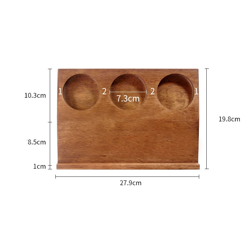 Solid Wood Sampler Tray Pub Party Tasting Flight Beer Tasting Flight Sampler Boards Scotch Flight Serving Tray 6