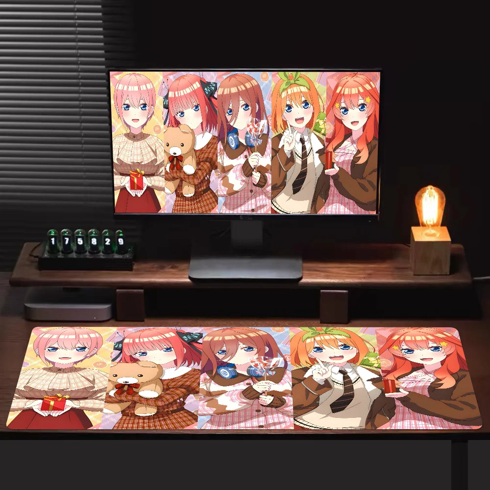 Anime The Quintessential Quintuplets Large XXL Gaming Laptop Computer Desk Mat Mouse Pad Mouse Mat Notbook Mousepad Gamer 2