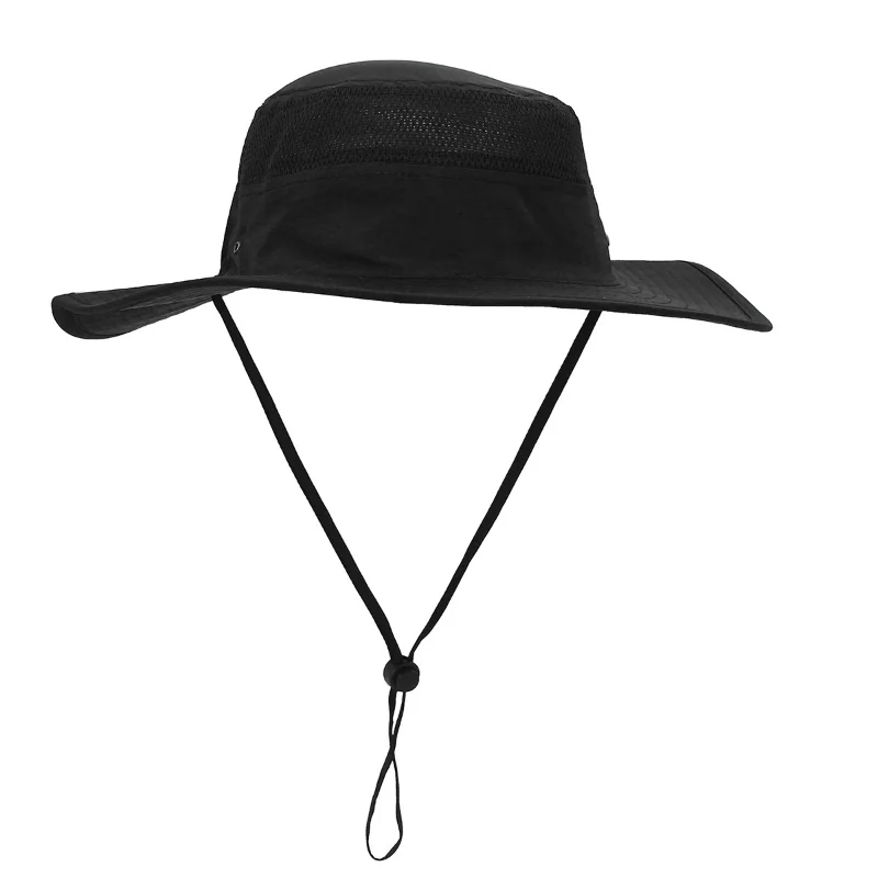 Summer Hiking hat Woman Bucket Hat Men's Fisherman Sunscreen Sun Hat Panama  Hat Fishing Breathable Net Quick-drying Big Hat - AliExpress