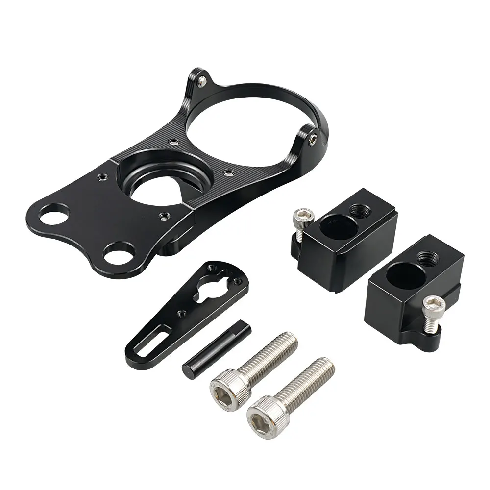 Für KTM 690 Enduro 690 Enduro R 2012–2018 Lenkungsdämpfer stabilisieren Montage 690 ENDURO/R 2012 2013 2014 2015 2016 2017 2018 – Detail 3