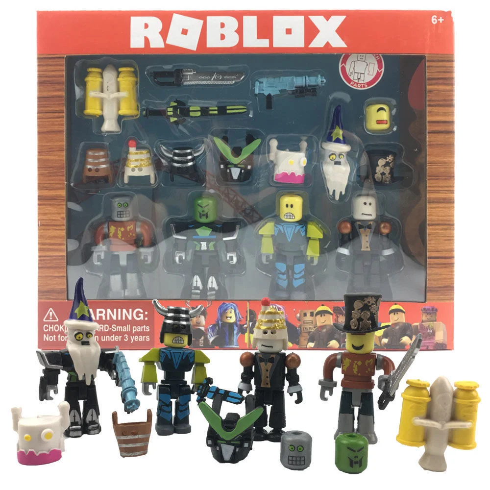 Virtual World Roblox Figurine Roblox Brinquedo Juguetes Block Doll