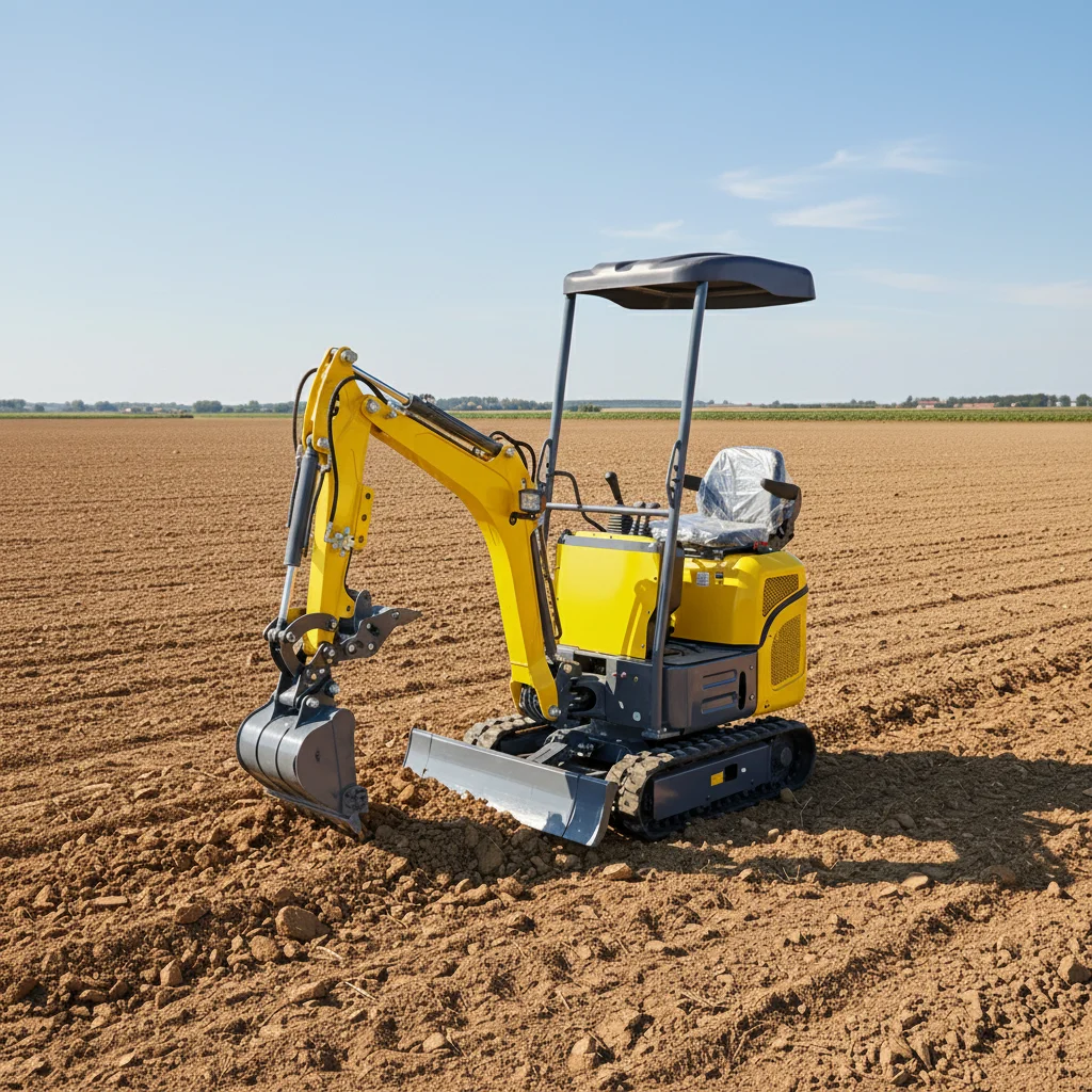 1,5-Tonnen CE-Zertifizierter Mini-Raupenbagger Schwerlastbagger für Ingenieurwesen und Landwirtschaft