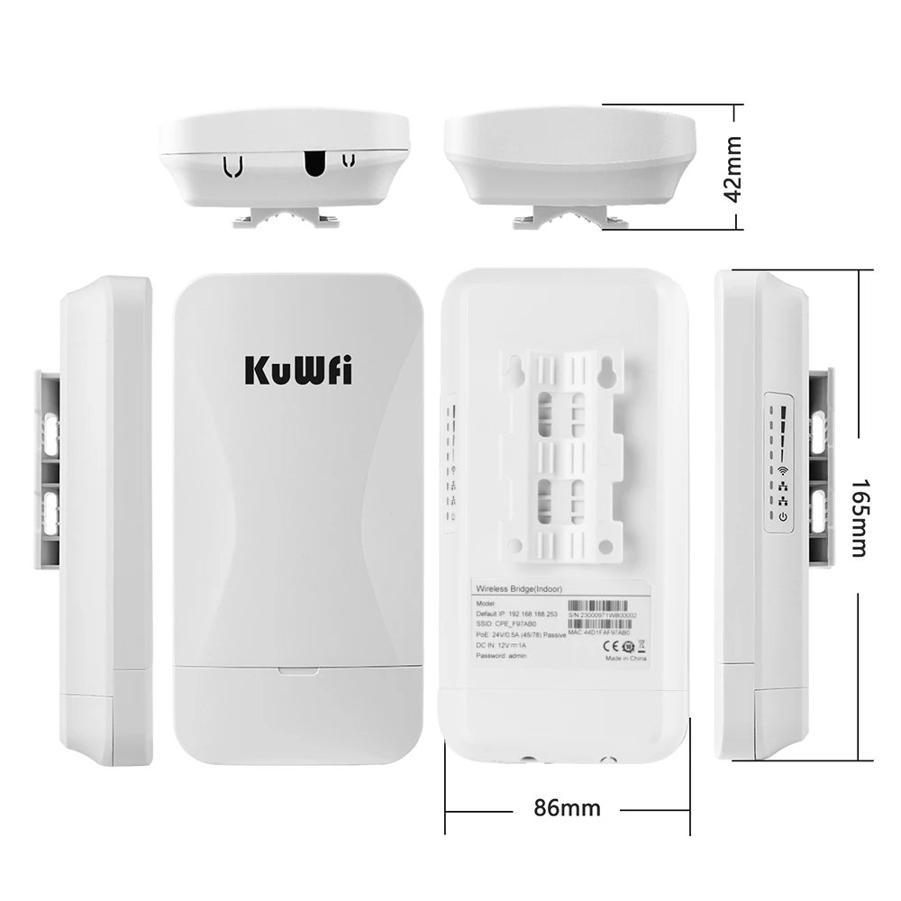 Ponto a Ponto Wi-fi Signal Amplificador