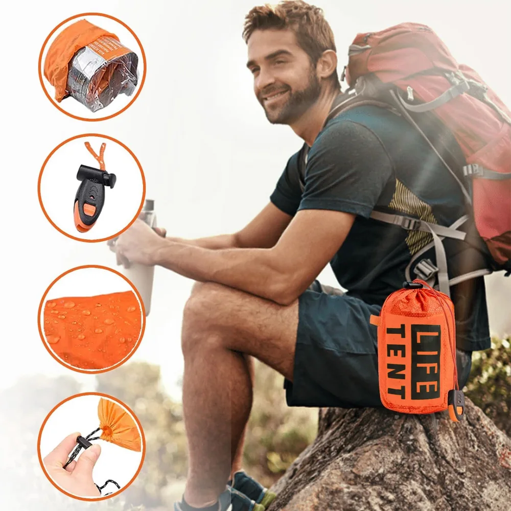 2-Person Waterproof Emergency Tent 2